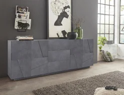 Credenza Zeus, cm 224x44h86,<Dmora Clearance