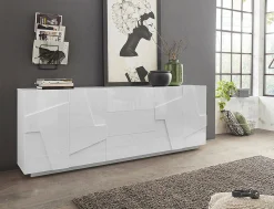 Credenza Zeus, cm 224x44h86,<Dmora Best Sale