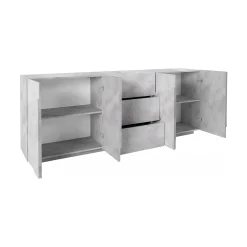 Credenza Zeus, cm 224x44h86,<Dmora Flash Sale