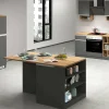 Cucina completa Appiah, 100% Made in Italy, Antracite e Rovere<Dmora Best Sale