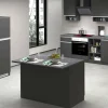 Cucina completa Arlo, 100% Made in Italy, Antracite e Ardesia<Dmora Cheap