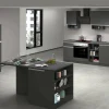 Cucina completa Arlo, 100% Made in Italy, Antracite e Ardesia<Dmora Cheap