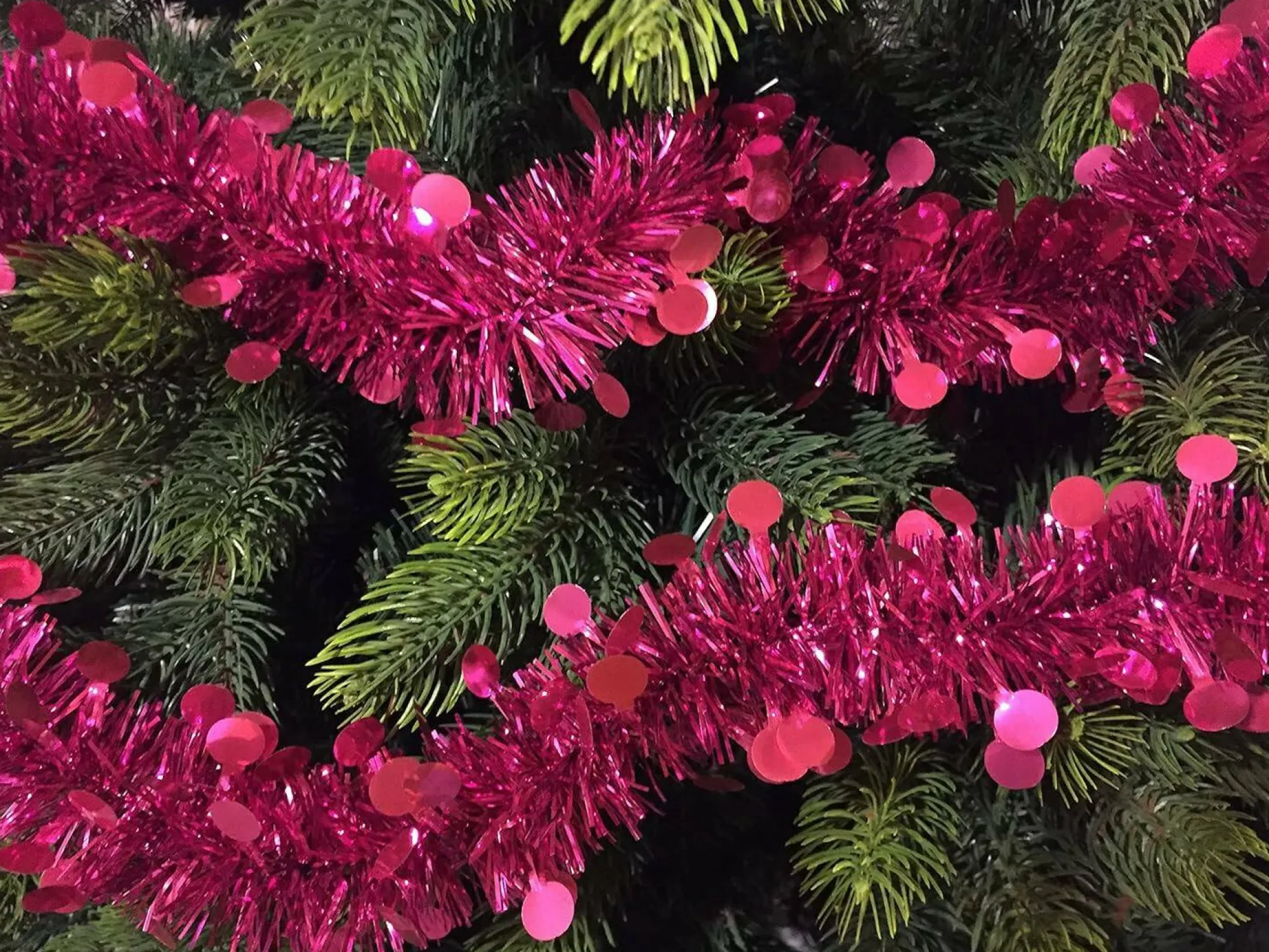 Decorazione da Natale Olaf, 1000x8 h8 cm, Fuxia<Dmora Best Sale