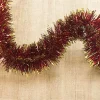 Decorazione da Natale Rolly, 1000x7 h7 cm, Rosso e Oro<Dmora Online