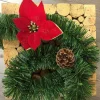 Decorazione da Natale Strisaili, 800x8 h8 cm, Verde e Rosso<Dmora Shop