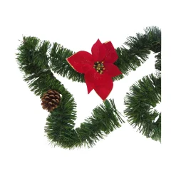 Decorazione da Natale Strisaili, 800x8 h8 cm, Verde e Rosso<Dmora Shop