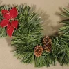 Decorazione da Natale Villorba, 500x15 h15 cm, Verde e Rosso<Dmora Best Sale