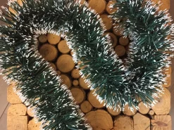 Decorazione da Natale Vipiteno, 1000x7 h7 cm, e Bianco<Dmora Best