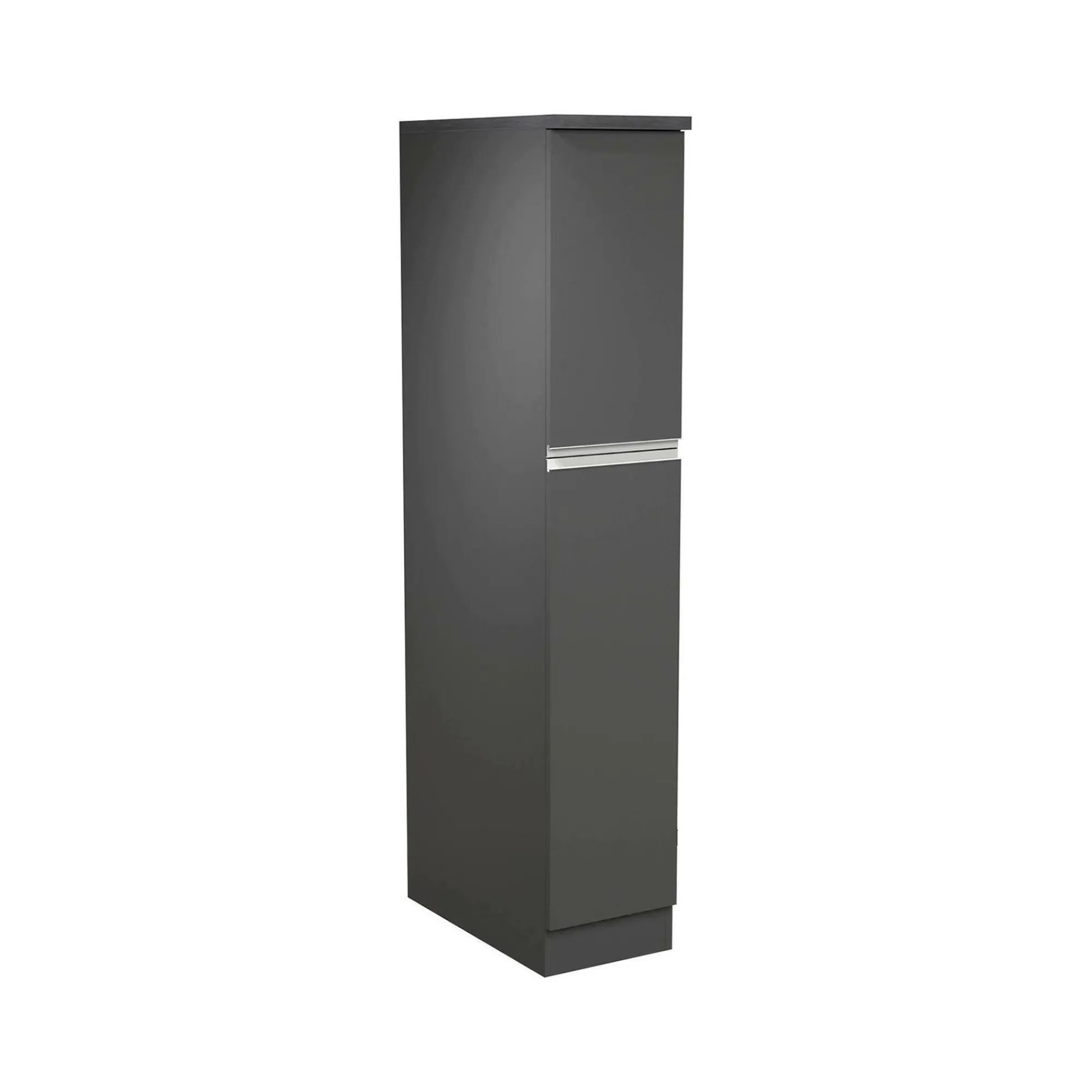 Dispensa da cucina Atrax, 30x60h165 cm, Antracite e Ardesia<Dmora Hot