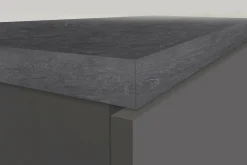 Dispensa da cucina Atrax, 30x60h165 cm, Antracite e Ardesia<Dmora Hot