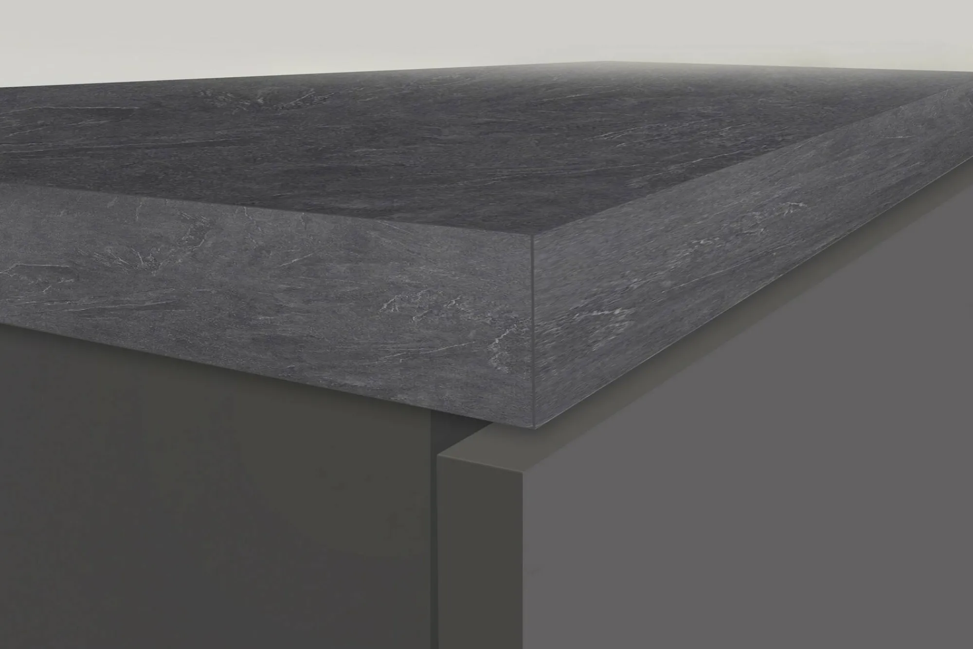 Dispensa da cucina Atrax, 30x60h165 cm, Antracite e Ardesia<Dmora Hot