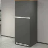 Dispensa da cucina Dcasasol, 60x60h165 cm, Antracite e Rovere<Dmora Flash Sale