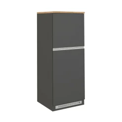 Dispensa da cucina Dcasasol, 60x60h165 cm, Antracite e Rovere<Dmora Flash Sale