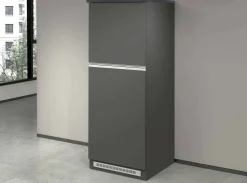 Dispensa da cucina Mesarthim, 60x60h165 cm, Antracite e Ardesia<Dmora Fashion