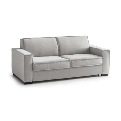 Divano fisso 3 posti Abernathy, Cm 200x95h90,<Dmora Best Sale