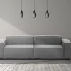 Divano fisso 3 posti Argo, Cm 260x95h70,<Dmora Flash Sale