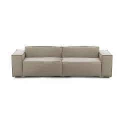 Divano fisso 3 posti Argo, Cm 260x95h70,<Dmora Store
