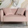 Divano fisso 2 posti Cappa, 127x74 h71 cm,<Dmora Cheap