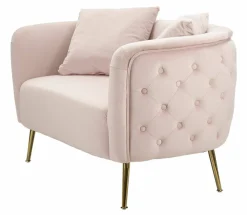 Divano fisso 2 posti Cappa, 127x74 h71 cm,<Dmora Cheap