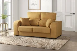 Divano fisso 2 posti Dcella, 160x80h95 cm,<Dmora Cheap