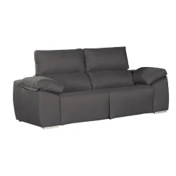 Divano fisso 3 posti Dgentili, 190x100h100 cm,<Dmora New