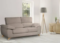 Divano fisso 3 posti Dkrolli, 200x85h107 cm,<Dmora Sale