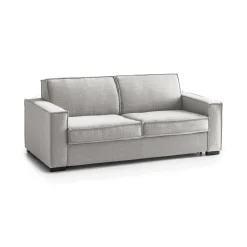 Divano fisso 2 posti Eletta, Cm 200x95h90,<Dmora Store