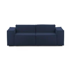 Divano fisso 2 posti Lepidolite, Cm 220x95h70,<Dmora Shop