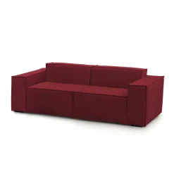Divano fisso 2 posti Lepidolite, Cm 220x95h70,<Dmora Store