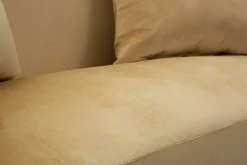 Divano fisso 2 posti Pittari, 137x69 h79 cm, Marrone e Nero<Dmora Best Sale