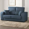 Divano fisso 3 posti Quarzo, 190x80h95 cm,<Dmora Outlet