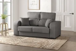 Divano fisso 3 posti Quarzo, 190x80h95 cm,<Dmora Cheap