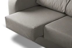 Divano fisso 3 posti Quarzo, 190x80h95 cm,<Dmora Cheap