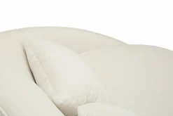 Divano fisso 3 posti Verte, 185x84 h68 cm, Crema e Oro<Dmora Cheap