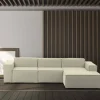 Divano fisso con penisola Ananas, Cm 300x170h70,<Dmora Discount