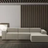 Divano fisso con penisola Ananas, Cm 300x170h70,<Dmora Store