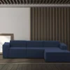 Divano fisso con penisola Ananas, Cm 300x170h70,<Dmora Sale