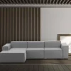 Divano fisso con penisola Alganibra, Cm 300x170h70,<Dmora Hot