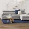 Divano fisso con penisola Ameno, Cm 280x95h85,<Dmora Flash Sale