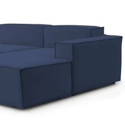 Divano fisso con penisola Asvaldo, Cm 340x170h70,<Dmora Store