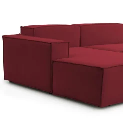 Divano fisso con penisola Alganibra, Cm 300x170h70,<Dmora Hot