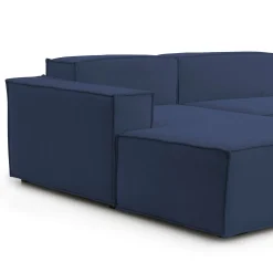 Divano fisso con penisola Assurte, Cm 240x170h70,<Dmora Shop