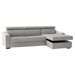 Divano fisso con penisola Ameno, Cm 280x95h85,<Dmora Flash Sale