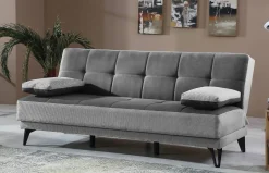 Divano letto 3 posti Aborigeni, 190x87h97 cm,<Dmora Best