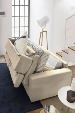 Divano letto 3 posti Action, Cm 220x95h85,<Dmora Outlet
