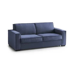 Divano letto 3 posti Adalberto, Cm 200x95h90,<Dmora Online