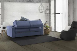 Divano letto 3 posti Adalberto, Cm 200x95h90,<Dmora Online