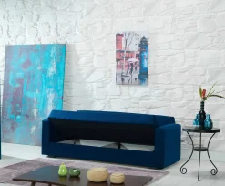 Divano letto 3 posti Adda, 214x81xh89 cm,<Dmora Flash Sale