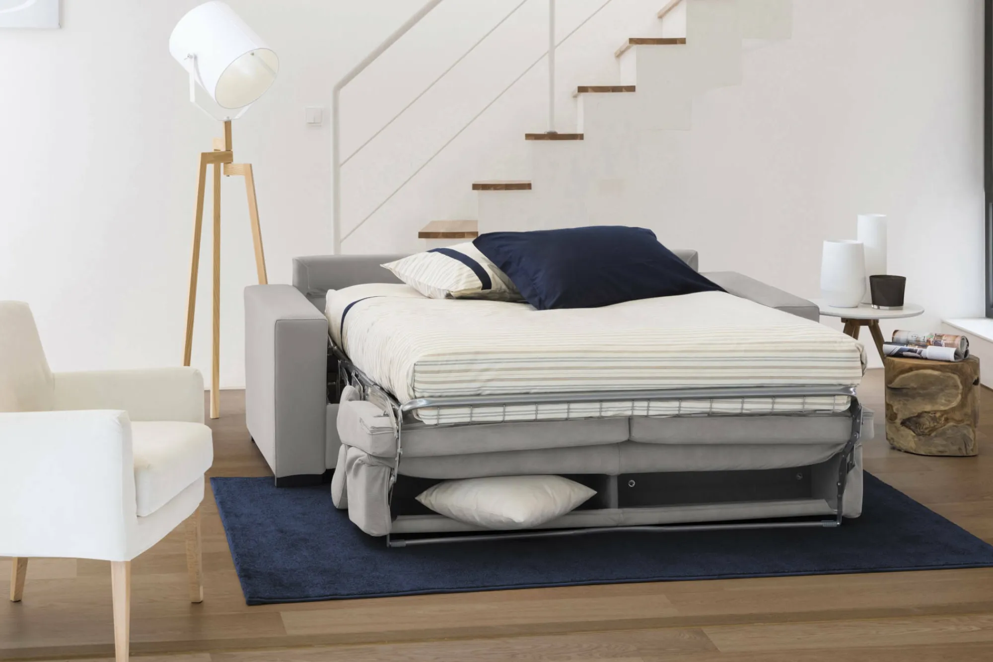 Divano letto 2 posti Aieie, Cm 180x95h85,<Dmora Store