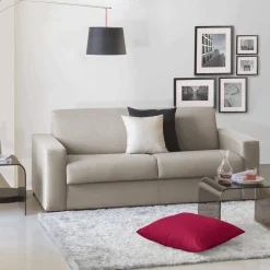 Divano letto 2 posti Akito, Cm 180x95h90,<Dmora Discount